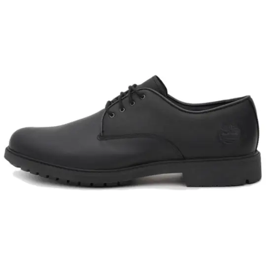 Timberland Leather Casual Shoes Men's Black