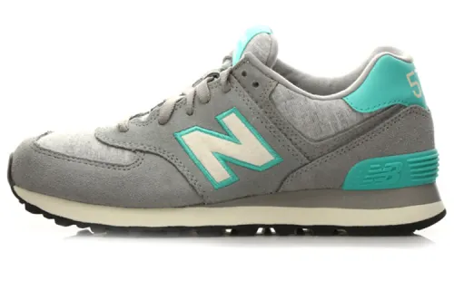 New Balance NB 574 Low top Casual Running Shoes Women's Gray Green