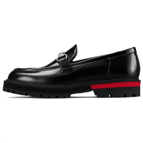 Onitsuka Tiger Loafers Women's Black Red