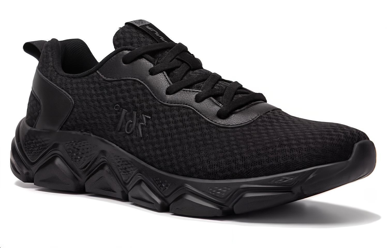 361° Slip Resistant Abrasion Resistant Low top Running Shoes Men’s Black Gray