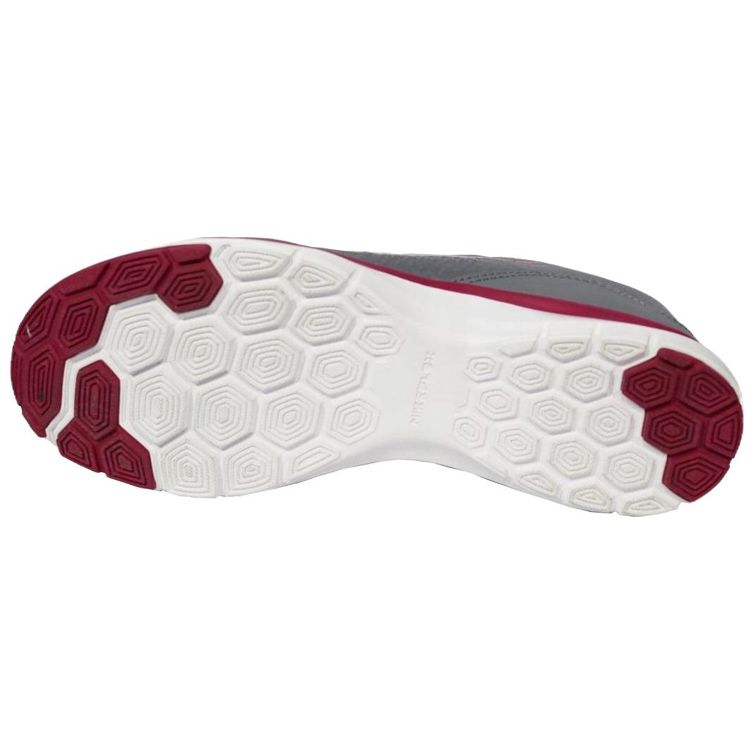 Nike Flex Trainer 5 Fabric Slip Resistant Abrasion Resistant Low top Running Shoes Women’s Gray Red