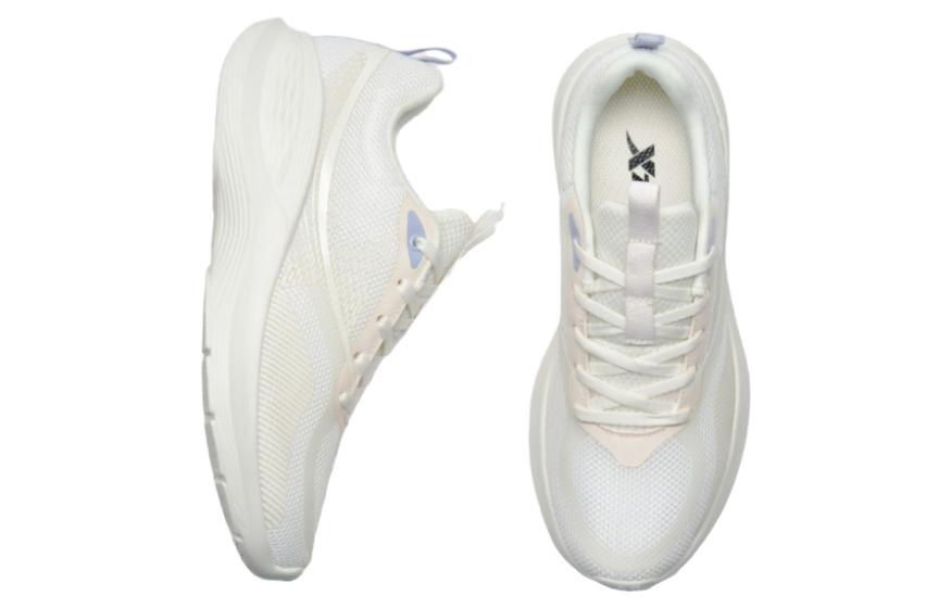 XTEP Comfort 1.5 Slip Resistant Cushioning Abrasion Resistant Low top Running Shoes Women’s White Pink Purple