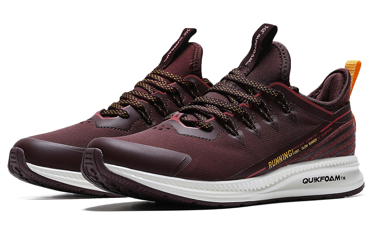 361° Rain Screen Bouncy Rain Screen Waterproof Low top Running Shoes Women’s Dark Red