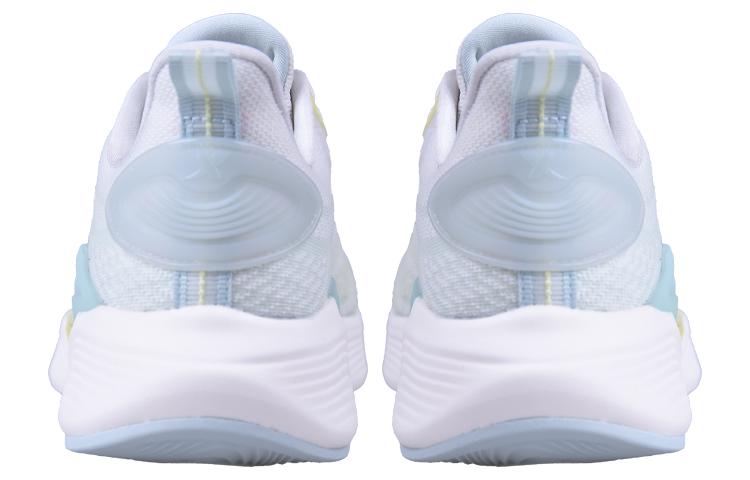 XTEP Qing Feng 5.0 Slip Resistant Abrasion Resistant Low top Running Shoes Women’s White Green Yellow