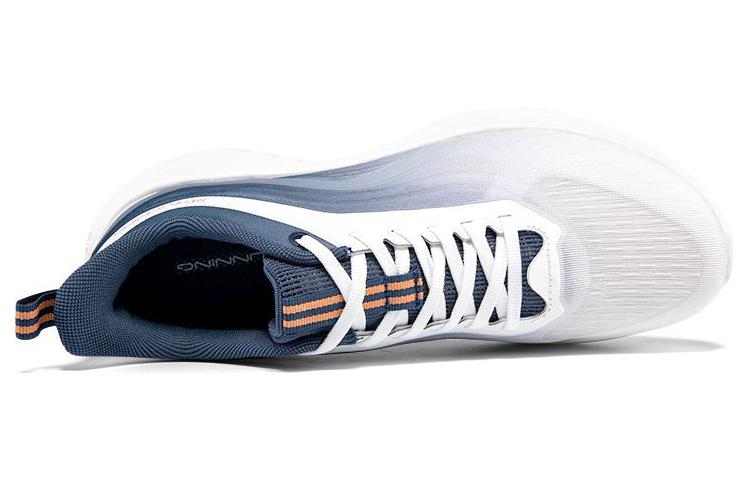 361° Comfortable Cushioning Breathable Lightweight Rebound Low top Running Shoes Men’s Nostalgic Blue