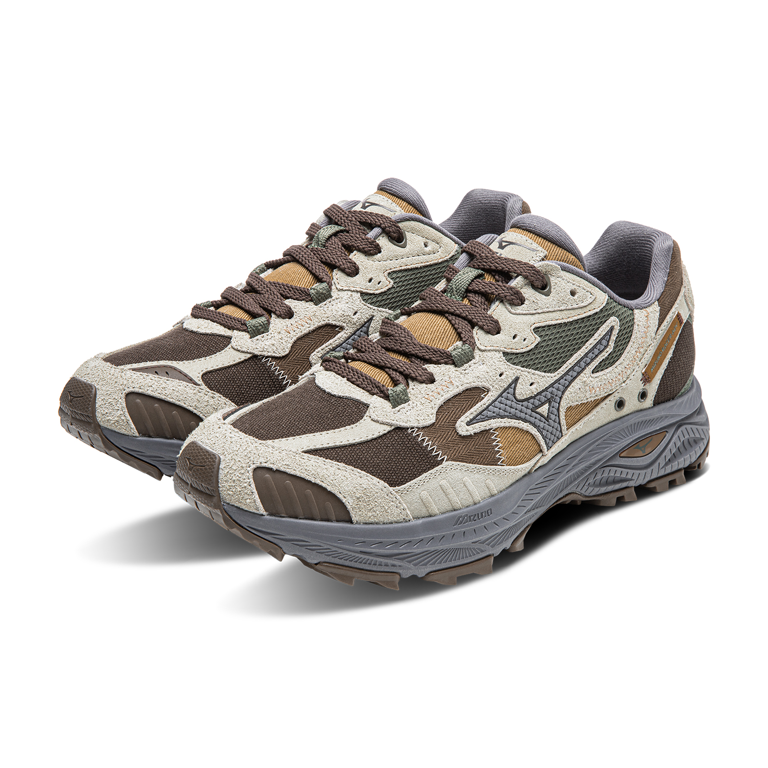 Mizuno Racer ADV Low top Training Running Shoes Unisex Reindeer Brown