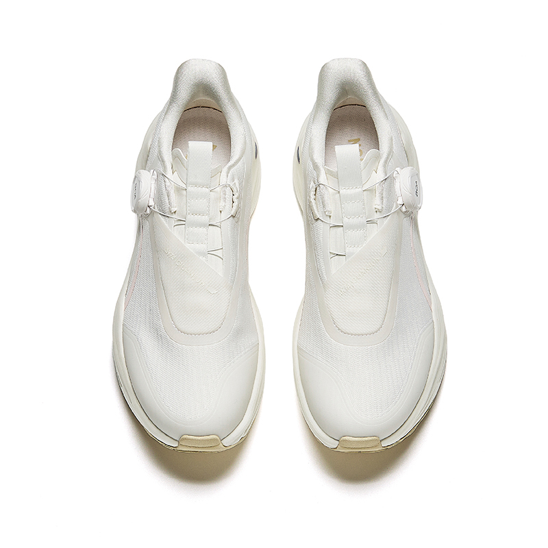 Anta Slip Resistant Abrasion Resistant Low top Running Shoes Women’s Papyrus White