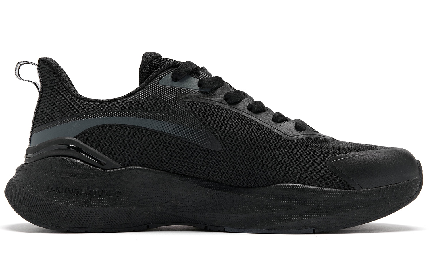 QIAODAN Fearless SE Abrasion Resistant Breathable Abrasion Resistant Breathable Low top Running Shoes Men’s Black