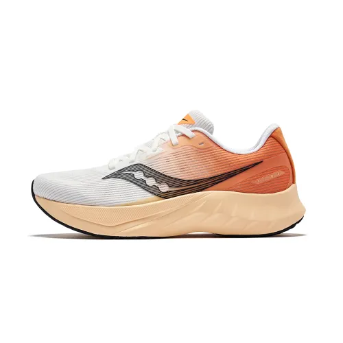 Saucony TIDE 2 Low top Running Shoes Men's White Black Orange
