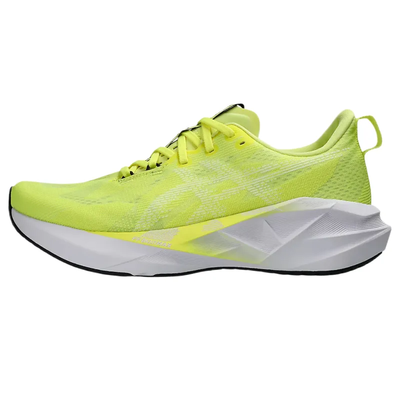 Asics NOVABLAST 5 Abrasion Resistant Abrasion Resistant Low top Running Shoes Men's Lemon