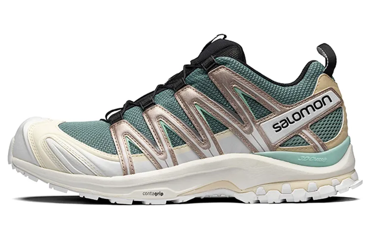 SALOMON XA PRO 3D Outdoor Sports Textile, Synthetic Leather Low top Running Shoes Unisex Light Ink