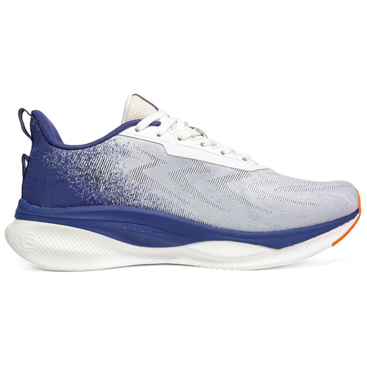 361° Slip Resistant Abrasion Resistant Slip Resistant Abrasion Resistant Low top Casual Running Shoes Men’s White Blue