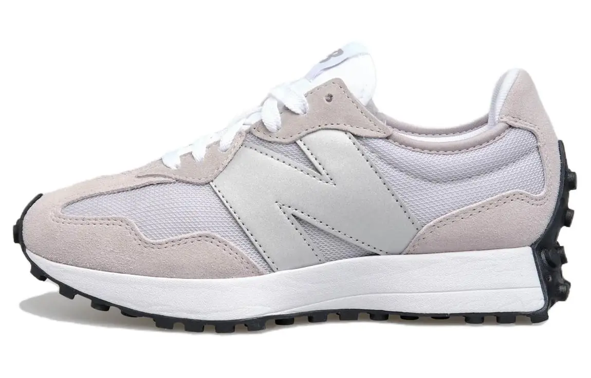 New Balance NB 327 Vintage Low top Rubber Casual Running Shoes Unisex Gray Silver