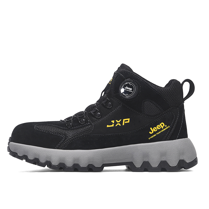 Jeep Mid top Outdoor Shoes Men’s Black