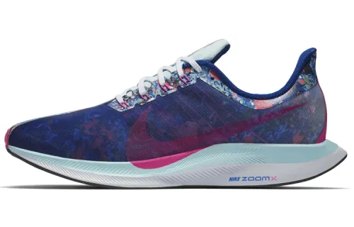 Nike Pegasus 35 OG model, stylish and comfortable mesh, non-slip and lightweight fabric, low-top running shoes, same style for men and women, blue and purple