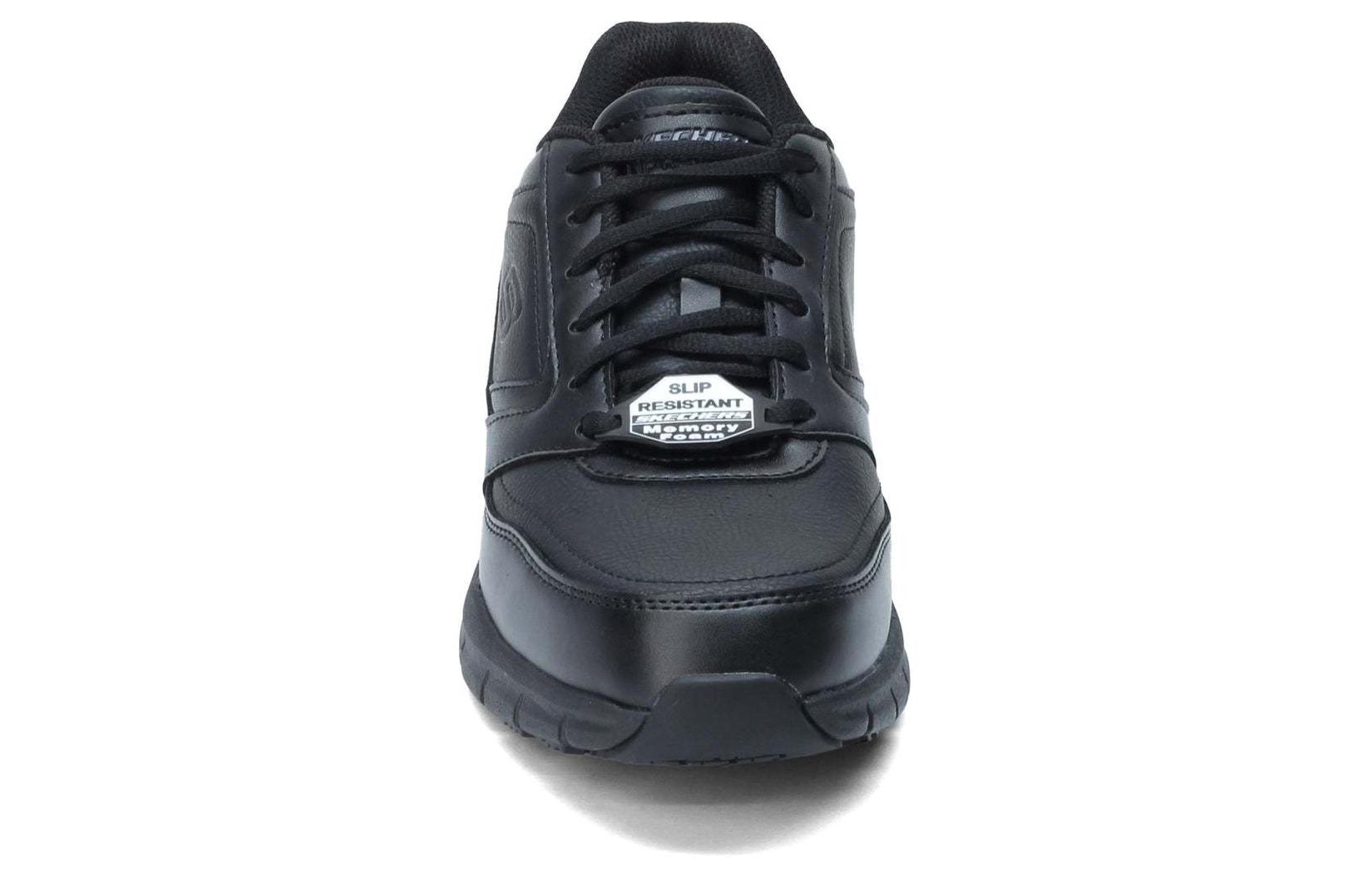 Skechers Comfortable Abrasion Resistant Low top Running Shoes Men’s Black