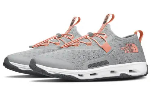 THE NORTH FACE SKAGIT Water Slip Resistant Abrasion Resistant Low top Outdoor Shoes Women's Gray Pink