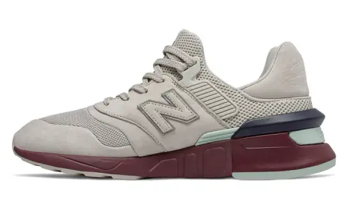 New Balance NB 997S Comfortable and versatile low-top casual running shoes for men and women, burgundy, D wide