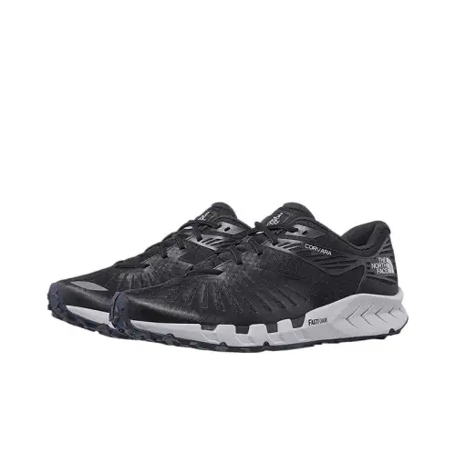 THE NORTH FACE Abrasion Resistant Low top Running Shoes Men's Black