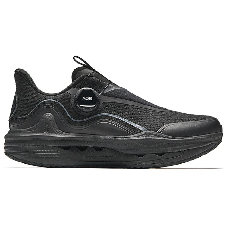 Anta Slip Resistant Abrasion Resistant Slip Resistant Abrasion Resistant Low top Running Shoes Women’s Black