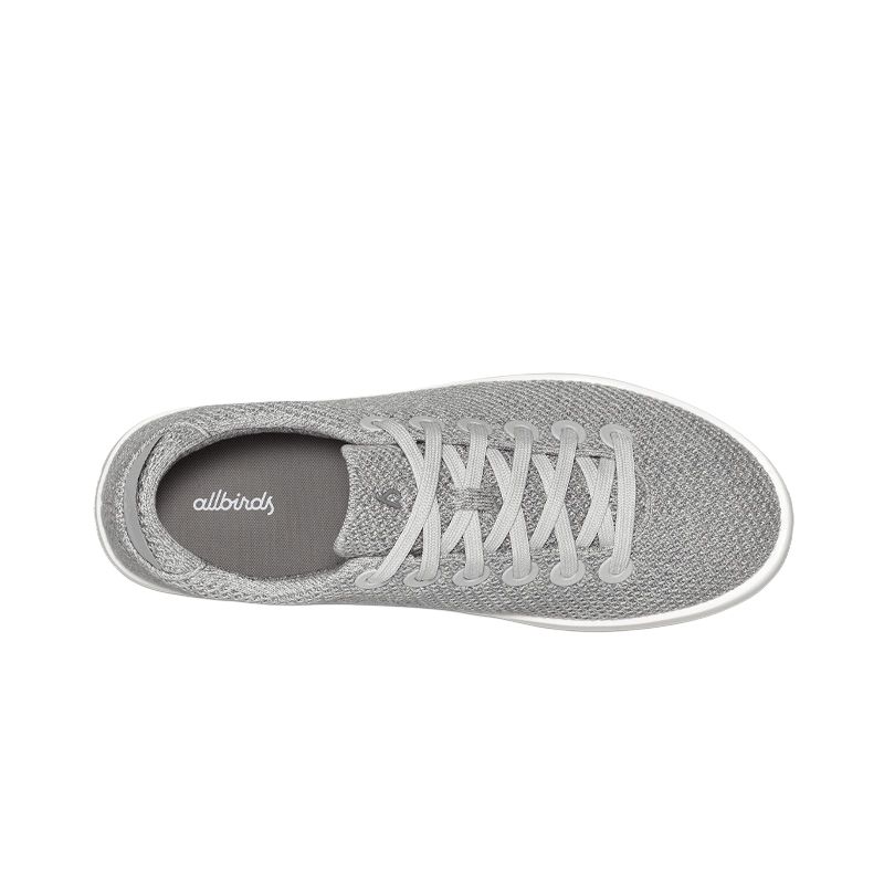 Allbirds Tree Piper Cushioning Low top City Commuting Casual Running Shoes Men’s Silver Moon Gray