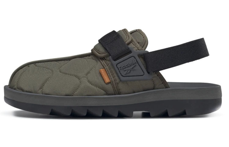 Мужские шлепанцы Reebok Reebok Beatnik (оливковые)