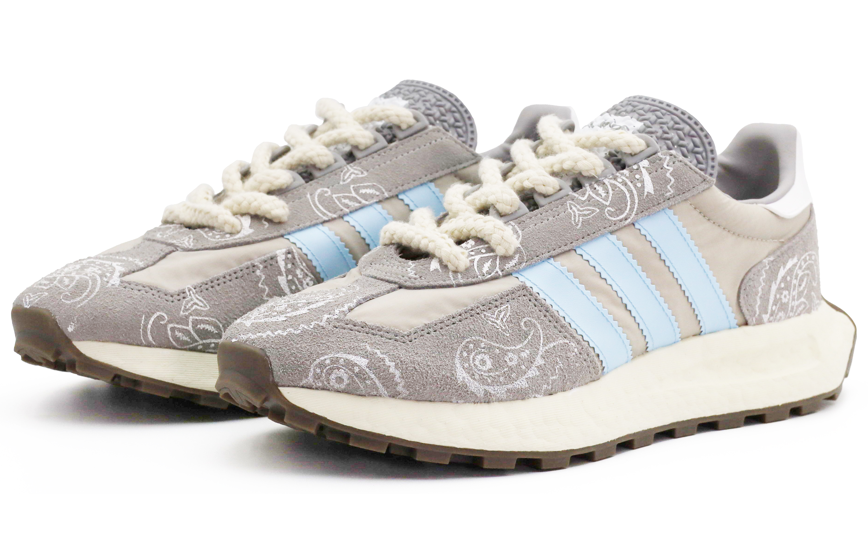 Adidas Originals Retropy E5 Cushioning Slip Resistant Abrasion Resistant Coverage Support Lightweight Low top