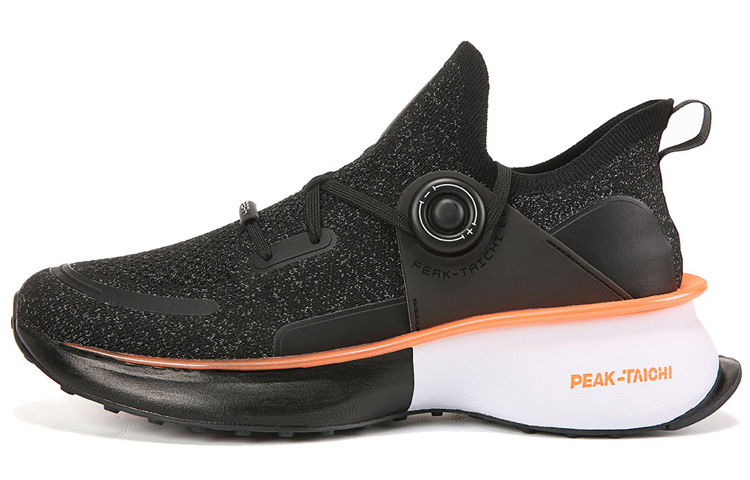 PEAK Tai Ji2.0 Running Shoes Men’s Low Top Black/Orange