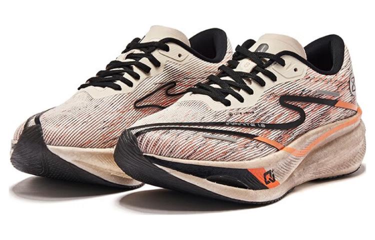 Erke Zhijing 1.0 Full Length Carbon Plate Slip Resistant Abrasion Resistant Low top Running Shoes Women’s Brown