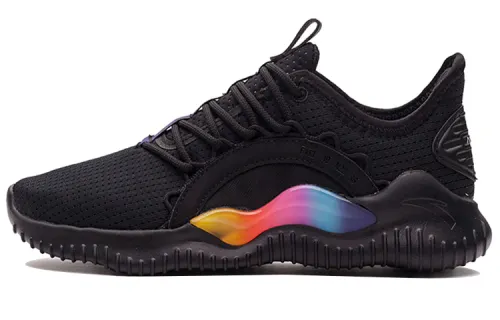 Anta Comfortable Synthetic Leather, Textile, Mesh Abrasion Resistant Abrasion Resistant Low top Running Shoes Women's