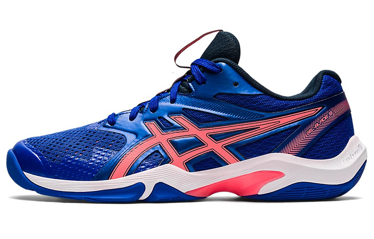 Asics Gel Blade 8 Low top Running Shoes Women's Deep Blue Pink