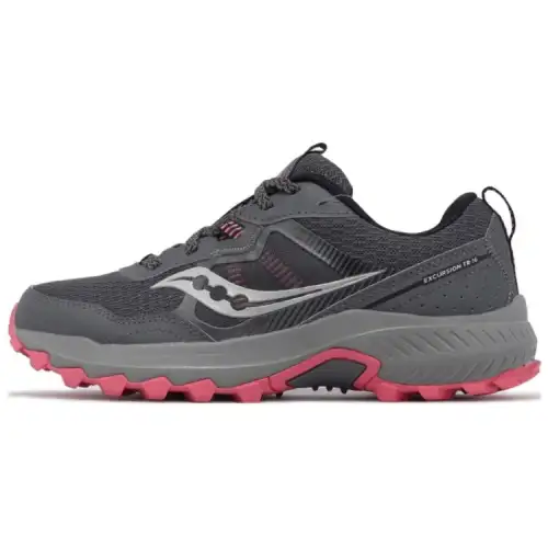 Saucony Excursion Slip Resistant Low top Running Shoes Women's Gray