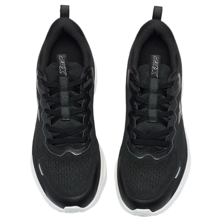 XTEP Comfortable Slip Resistant Low top Running Shoes Women’s Black Gray