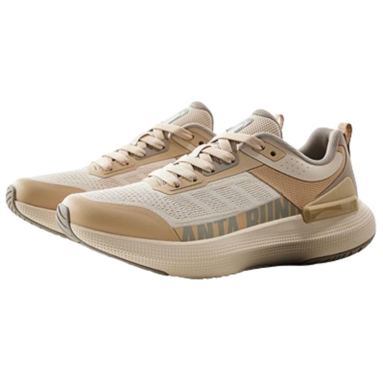 Anta Slip Resistant, Abrasion Resistant, Breathable Low top Sprint Running Shoes Women’s Pine Smoke Gray