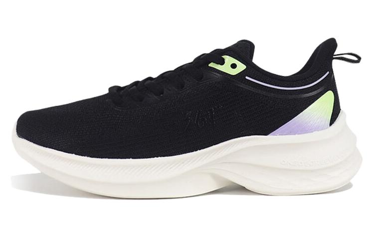 361° Comfortable Cushioning Slip Resistant Low top Running Shoes Women’s Black Green