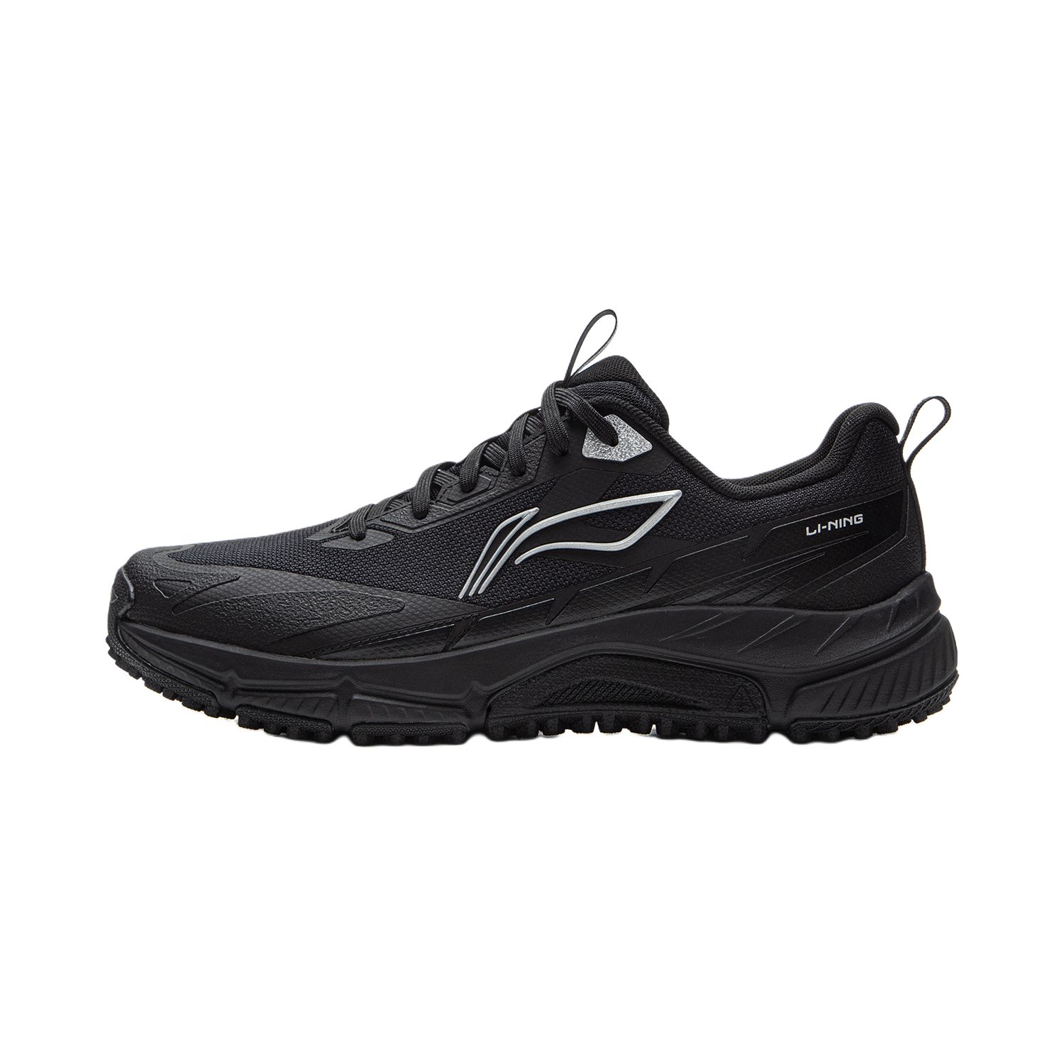 Li Ning Chasing wind Cushioning Slip Resistant Abrasion Resistant Coverage Low top Casual Trail Running Shoes