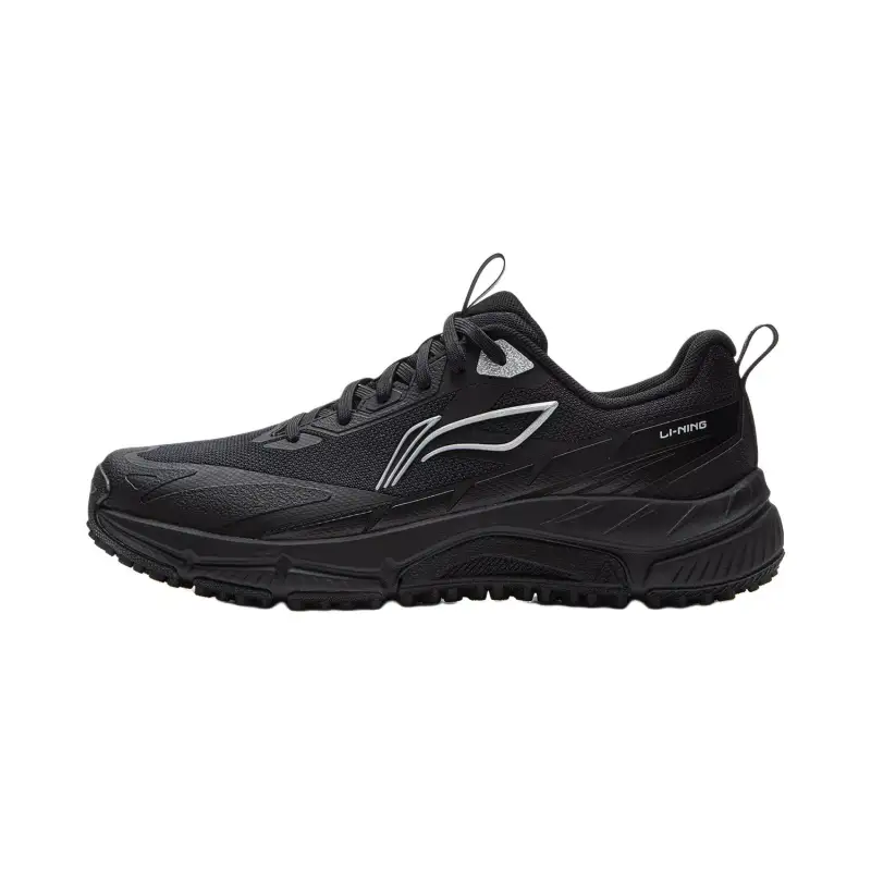 Li Ning Chasing wind Cushioning Slip Resistant Abrasion Resistant Coverage Low top Casual Trail Running Shoes