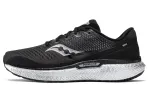 Saucony Triumph 18 Comfortable Textile, Synthetic Leather Cushioning Slip Resistant Abrasion Resistant Breathable