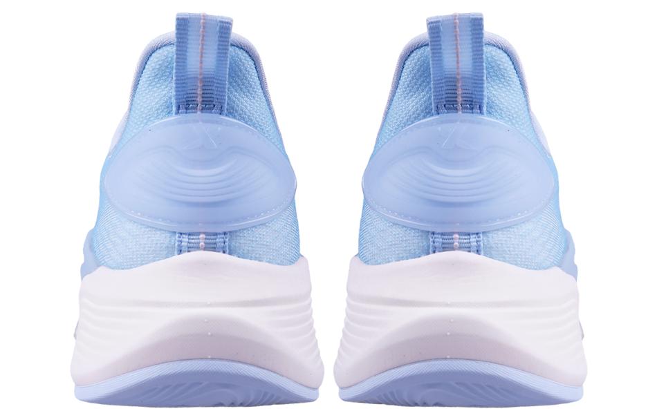 XTEP Qing Feng 5.0 Slip Resistant Abrasion Resistant Low top Running Shoes Women’s Blue Pink
