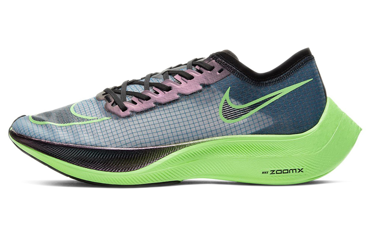 Nike ZoomX Vaporfly Next% 1 \"valerian blue\" Elite Lightweight foam shock-absorbing, anti-slip and wear-resistant Low-top Carbon plate Marathon running shoes Men and women Blue