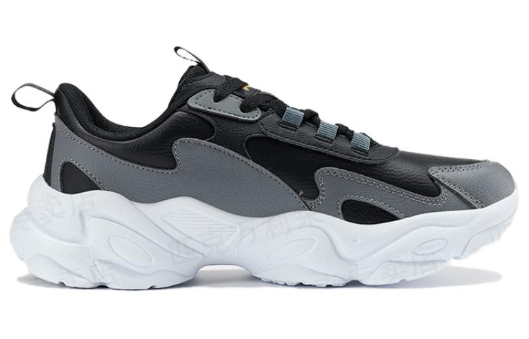 PEAK Cushioning Slip Resistant Cushioning Slip Resistant Low top Running Shoes Men’s Paloma Gray/Black