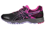 ASICS Gel Sonoma 3 Abrasion Resistant Breathable Low top Running Shoes Women's Black Pink
