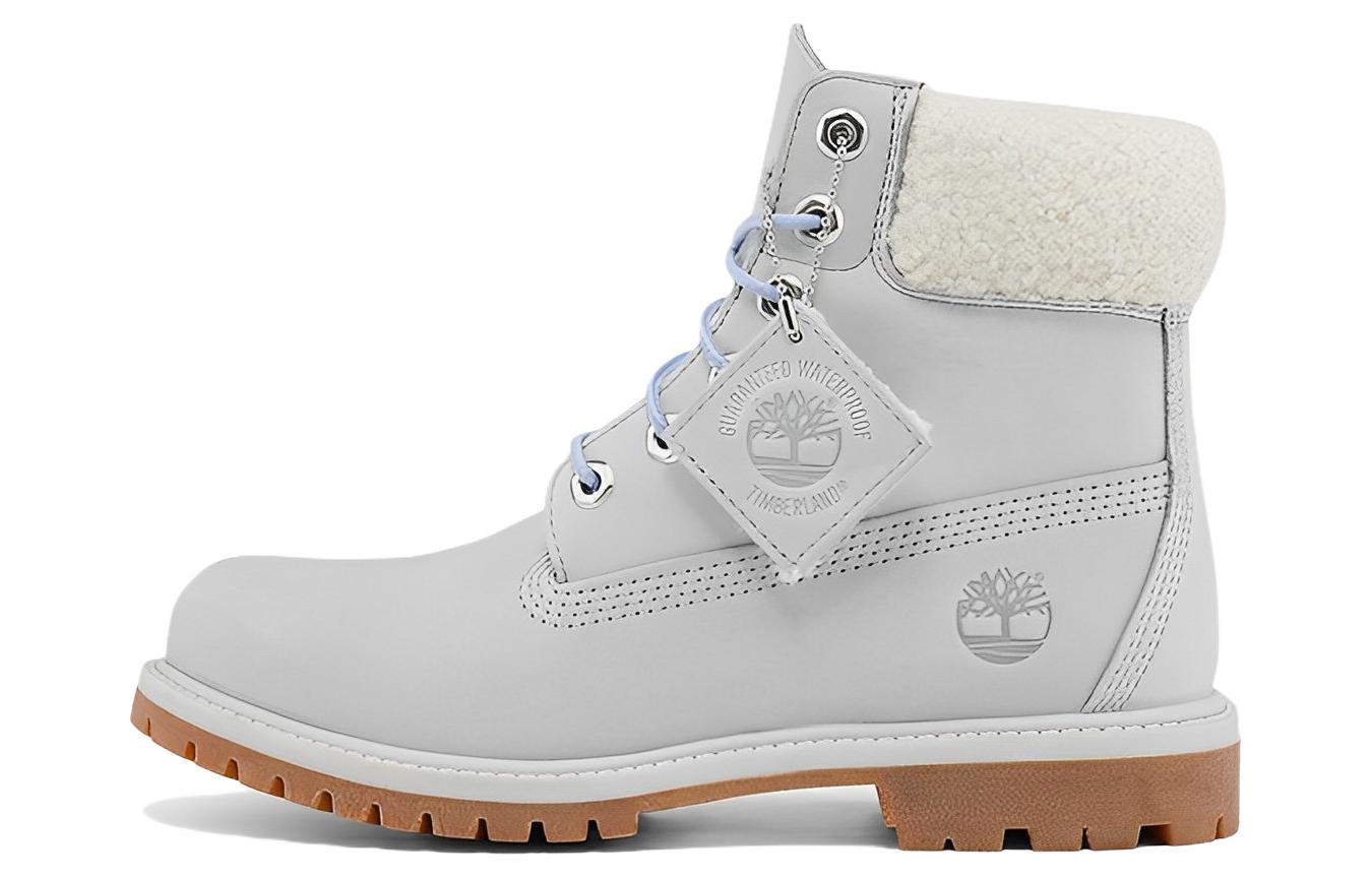 Женские ботинки Timberland (серые)
