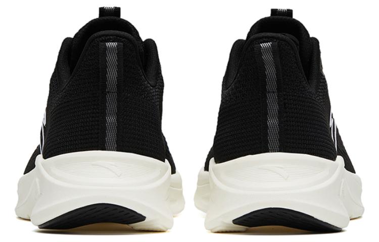 Anta Fabric Cushioning Slip Resistant Abrasion Resistant Breathable Low top Running Shoes Women’s Black