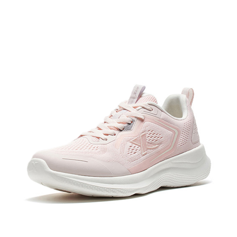 XTEP Slip Resistant Abrasion Resistant Slip Resistant Abrasion Resistant Low top Casual Running Shoes Women’s Pink
