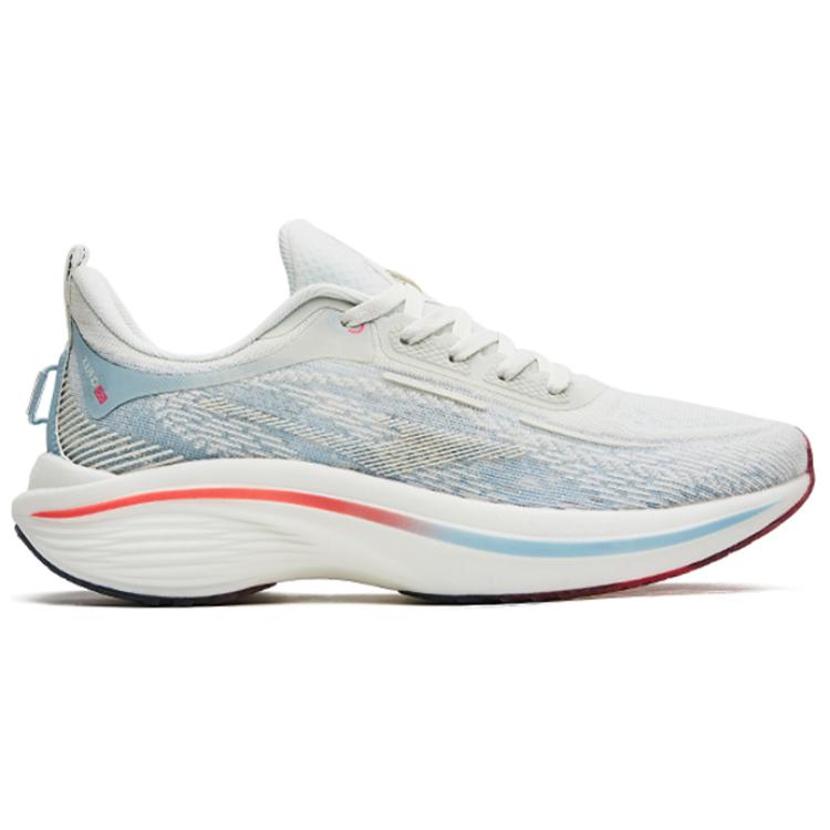 Erke Strange Bullet 3.0 Running Shoes Women’s Low Top Ivory White/Haze Light Blue