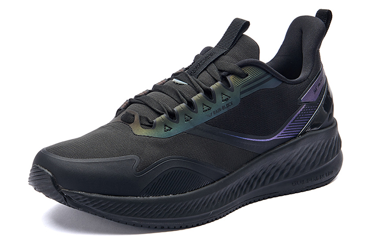 361° Cushioning, Wear Resistant Low top Running Shoes Men’s Obsidian Black Comfortable