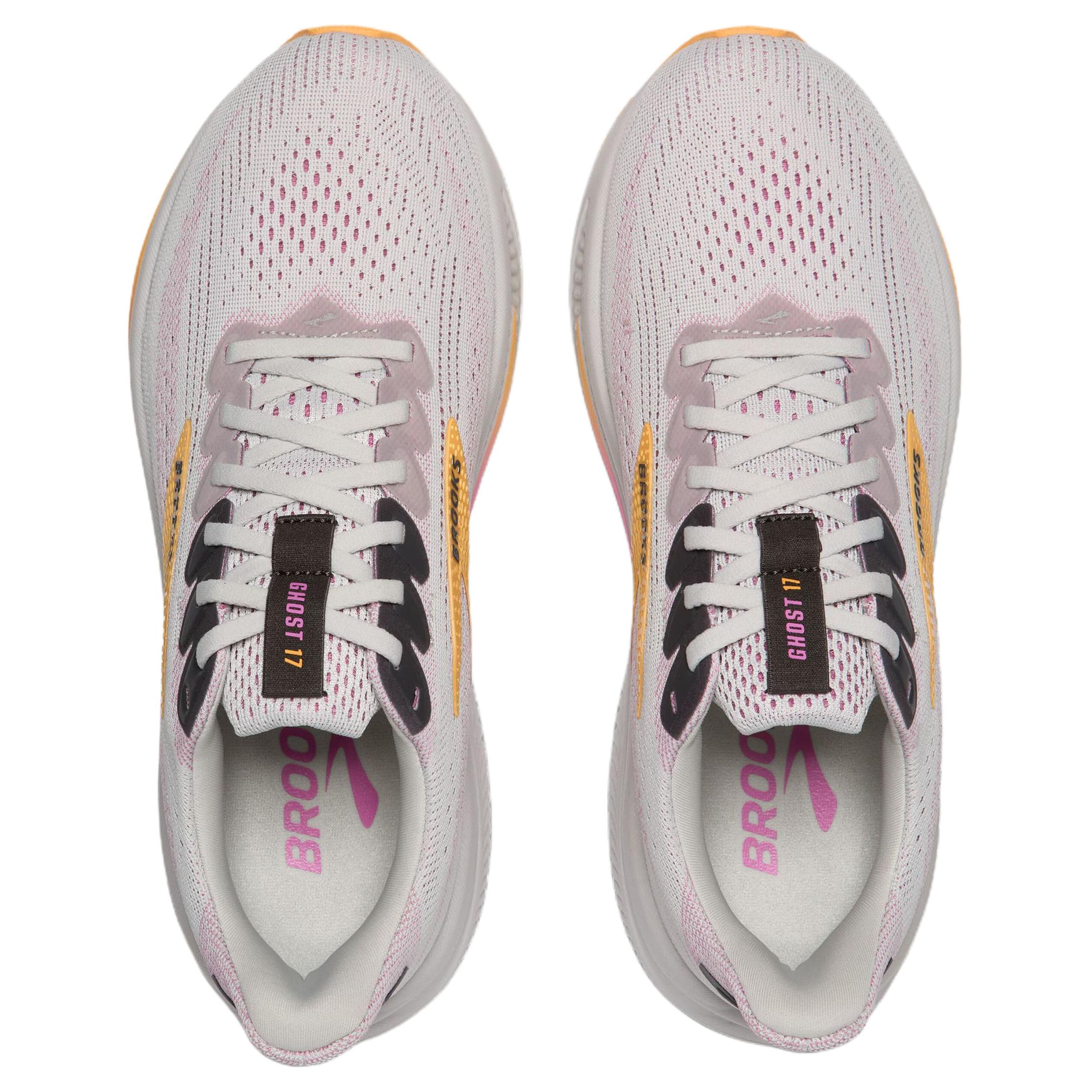Brooks Slip Resistant Abrasion Resistant Low top Casual Running Shoes Women’s Gray Pink