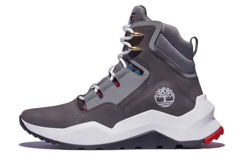 Timberland Madbury Side Zip Sneaker Boots 'Medium Grey Nubuck'