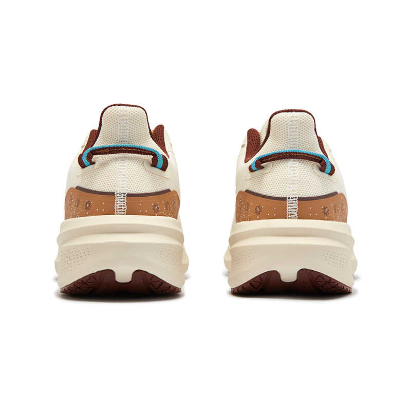 361° Slip Resistant Abrasion Resistant Low top Training Running Shoes Men’s Beige Brown